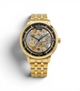 FITRON Royal Skeleton Gold Automatic