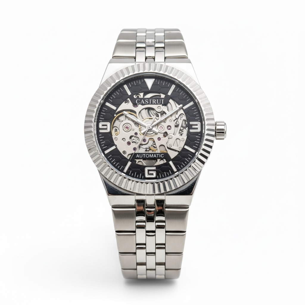 Castrui Automatic Skeleton Watch